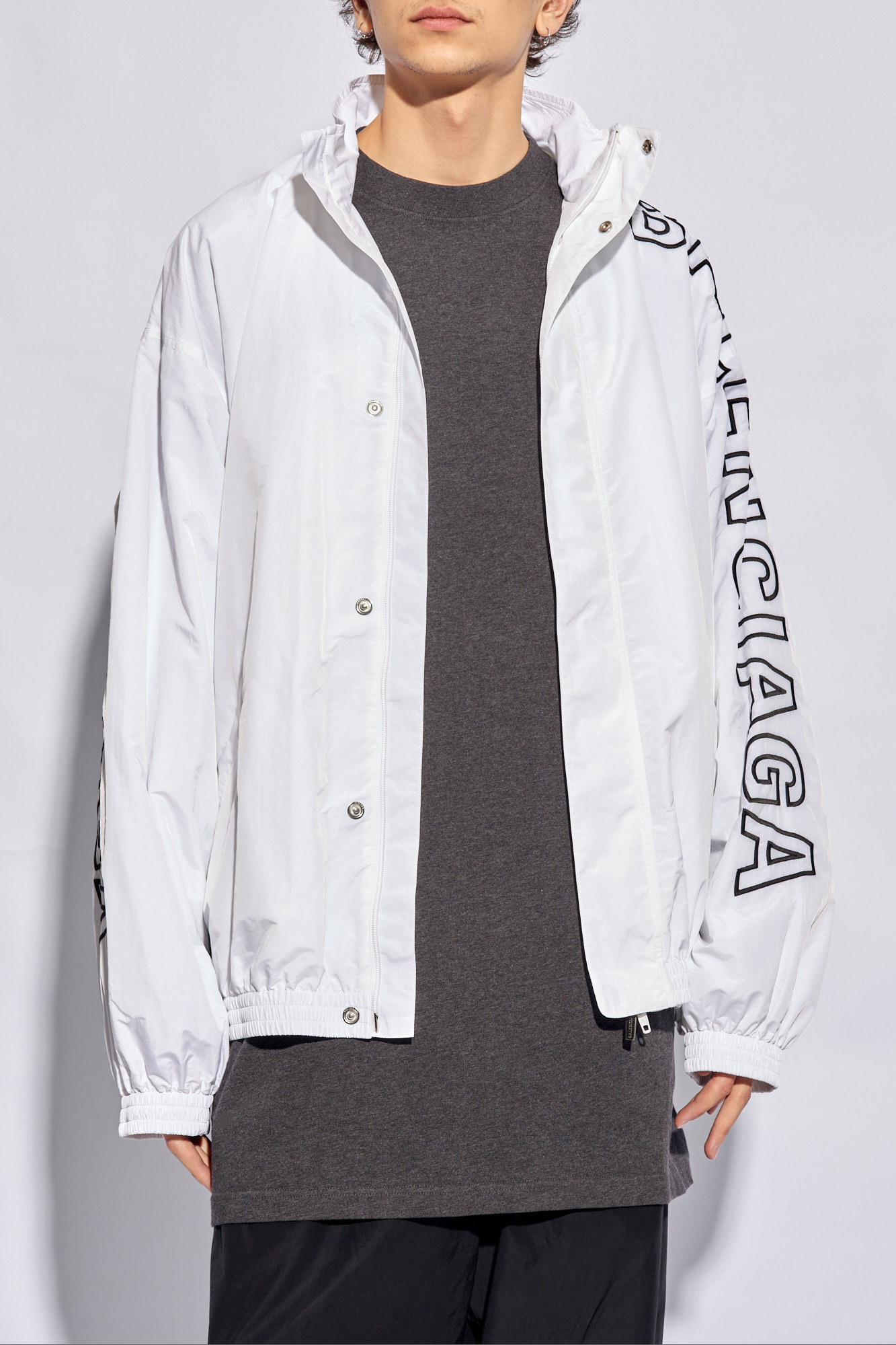 Balenciaga on sale white jacket